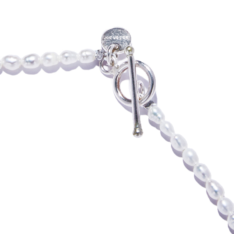 恬靜純白珍珠項鍊