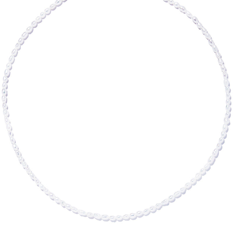 自由純白珍珠項鍊