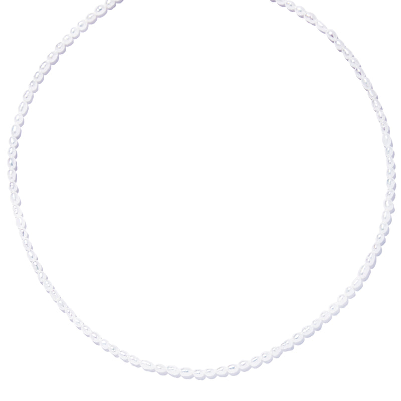 純白優雅珍珠項鍊