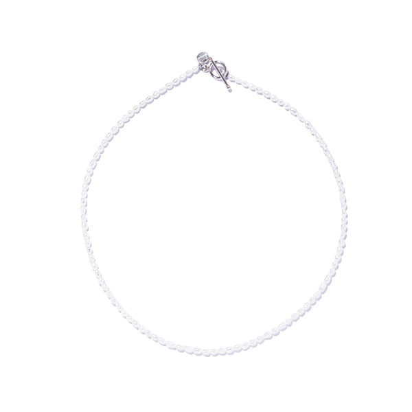 純白優雅珍珠項鍊