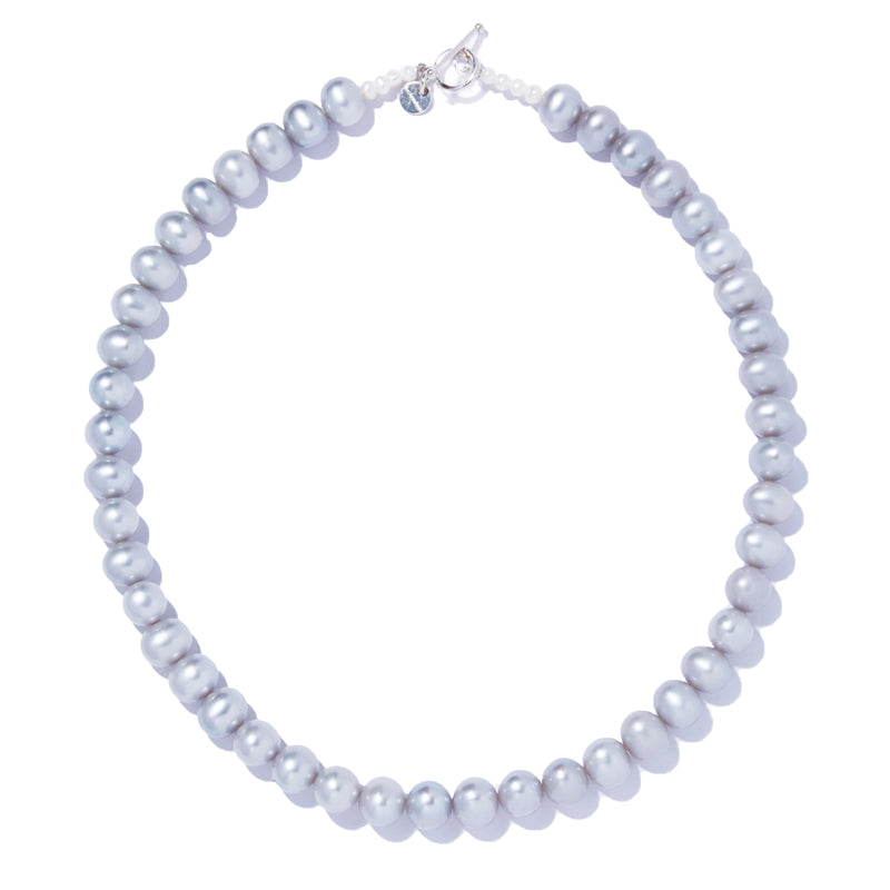 月影煙燻珍珠項鍊