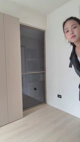 自然有機珍珠掛勾耳環 / 長耳環